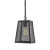 ACA Lighting Garden lantern venkovní závěsné svítidlo NYX1PBK