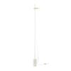 ACA Lighting stojací lampa 1XE14 bílý mramor+kov D9XH160CM HERA OD581F160W