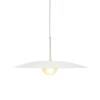 ACA Lighting závěsné svítidlo 1xG9 AFINAR bílá kov + matné sklo D40X120CM OD94451PW