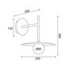 ACA Lighting nástěnné svítidlo 1xG9 AFINAR bílá + matné sklo 25X28X32CM OD94451WW