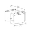 ACA Lighting Wall&Ceiling nástěnné svítidlo OYD100452W