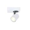 ACA Lighting bodové svítidlo nástěnné 1XGU10 bílá hliník 13X7X12CM DISCO RA311S13WG