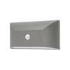ACA Lighting venkovní LED nástěnné svítidlo se senzorem max 6m šedá 230V IP65 6W 3.000K 350lm SLIM22PIR