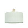 ACA Lighting závěsné svítidlo 1XE27 CHIOS krémová textil+dřevo D45XH140CM TF20861PC