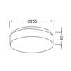 ACA Lighting Wall&Ceiling nástěnné a stropní svítidlo V287071C25
