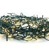 ACA Lighting Vánoční osvětlení 1000 LED řetěz 5cm rozteč teplá bílá, včetně napájení + 8 funkcí, IP44 50m zelený kabel X081000112