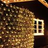 ACA Lighting 240 LED síť s efekty, WW, 220-240V, IP44, 200x150cm, zelený kabel X08240114