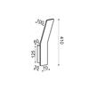 ACA Lighting Wall&Ceiling LED nástěnné svítidlo ZD80039LEDBK