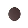 ACA Lighting nástěnné svítidlo LED 15W 3000K 1200LM tmavě hnědá kůže MDF kruh D30XH3,6CM ECLIPSE ZM1715LEDWDL