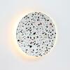 ACA Lighting nástěnné svítidlo LED 5W 3000K 1200LM terrazzo MDF kruh D30XH3,6CM ECLIPSE ZM1715LEDWT