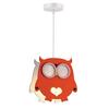 ACA Lighting dětské závěsné svítidlo 1XE27 OWL MDF 25X10XH100CM FARMA ZM411P25