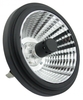 TESLA - LED žárovka G53, 14W, 12V AC/DC, 700lm, 25°, 2700K, teplá bílá, CRI 80 AR111427-1