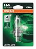 OSRAM H4 12V 60/55W P43t ULTRA LIFE 4 roky záruka 1ks blistr 64193ULT-01B