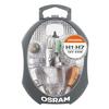 OSRAM H1 H7 sada náhradních autožárovek Minibox Original CLK H1/H7