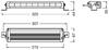 OSRAM LEDriving LIGHTBAR VX250-SP světelná lišta 1ks LEDDL115-SP