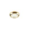 Stropní zápustné bodové svítidlo AZzardo Biagio gold AZ1493 GU10 1x50W IP44 8,5cm zlaté