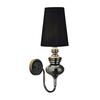 Nástěnná lampa AZzardo Baroco wall black AZ0062 E14 1x11W IP20 18cm černá