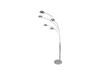AZzardo Palp stojací lampa 5x E14 40W 210cm IP20, chromové AZ1122