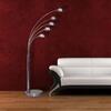 AZzardo Palp stojací lampa 5x E14 40W 210cm IP20, chromové AZ1122