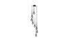 AZzardo IZZA závěsné svítidlo 8x E14 50W bez zdroje 51cm IP20, olivové/černé