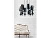Závěsné svítidlo AZzardo Baroco 6 pendant black AZ1379 E27 6x50W IP20 80cm černé