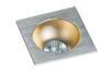 Stropní bodové podhledové svítidlo AZzardo Hugo 1 downlight aluminium AZ1733 GU10 1x50W IP20 hliníkové