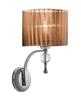 Nástěnná lampa AZzardo Impress wall brown AZ2904 E27 1x50W IP20 30cm hnědá