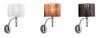 Nástěnná lampa AZzardo Impress wall brown AZ2904 E27 1x50W IP20 30cm hnědá