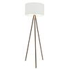 Stojací lampa AZzardo Finn copper white AZ3009 E27 1x60W IP20 45cm bílo-měděná