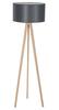 Tělo stojací lampy AZzardo Tripod Wood Lampbody AZ3013 E27 1x60W IP20 130cm hnědá