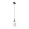 Závěsné svítidlo AZzardo Amber Milano 1 clear AZ3074 G9 1x40W IP20 16cm čiré