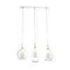 Závěsné svítidlo AZzardo Amber Milano 3 clear AZ3075 G9 3x40W IP20 60cm čiré