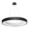 LED Závěsné svítidlo AZzardo Sovana Pendant 80 CCT black Dimm AZ3449 80W 4000lm 2700-6500K IP20 78cm stmívatelné černé