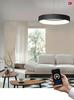 AZzardo Sovana SMART závěsné svítidlo LED 50W 4000lm 3000-6500K 55cm kulaté IP20, černé