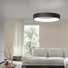AZzardo Sovana SMART závěsné svítidlo LED 50W 4000lm 3000-6500K 55cm kulaté IP20, šedé