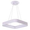 AZzardo Solvent S SMART závěsné svítidlo LED 97W 4885lm 3000-6000K 110cm hranaté IP20, bílé + ovladač