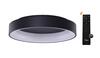AZzardo Solvent R SMART přisazené svítidlo LED 120W 5729lm 3000-6000K 110cm kulaté IP20, černé + ovladač