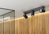 AZzardo AZ5372 PANKA stmívatelné stropní svítidlo LED 23W 1700lm CCT 230V IP40 černá