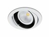 BPM Zápustné svítidlo LUK černo-bílé LED 9,3W 60st. 3000K 975lm 20028.BW.D60.3K
