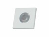 BPM Dekorativní LED svítidlo Adima hranaté matná bílá 3W 3000K 130lm 8103