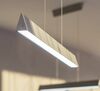 VÝPRODEJ VZORKU BPM Závěsné svítidlo ALZIRA LED 24W 3000K 3480lm stříbrné (10169.03.PN.AG.OP.3K)