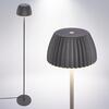 BRILONER Loca stojanová lampa - 8W, 800lm, LED, dotykový vypínač, stmívatelná, teplá bílá, antracit 1625015