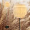 BRILONER Papper stojanová lampa, stínidlo z přírodních vláken, nožní vypínač, přírodní 1851014