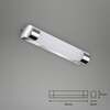 BRILONER LED nástěnné svítidlo do koupelny 35,2 cm 8W 720lm chrom IP44 BRI 2051018