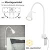 BRILONER Flexibilní nástěnné svítidlo 40,3 cm 1xGU10 5W 400lm bílé BRI 2080-016