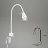 BRILONER Flexibilní nástěnné svítidlo 40,3 cm 1xGU10 5W 400lm bílé BRI 2080-016