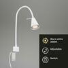 BRILONER Flexibilní nástěnné svítidlo 40,3 cm 1xGU10 5W 400lm bílé BRI 2080-016