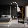 BRILONER Tuso Bett lampa na čtení - 4,7W, 400lm, LED, vypínač, nastavitelná, béžová 2080011