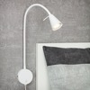 BRILONER Flexibilní nástěnné svítidlo 45 cm 1xGU10 5W 400lm bílé BRI 2082-016