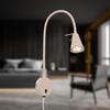 BRILONER Tusa Bett lampa na čtení - 4,7W, 400lm, LED, vypínač, nastavitelná, béžová 2082011